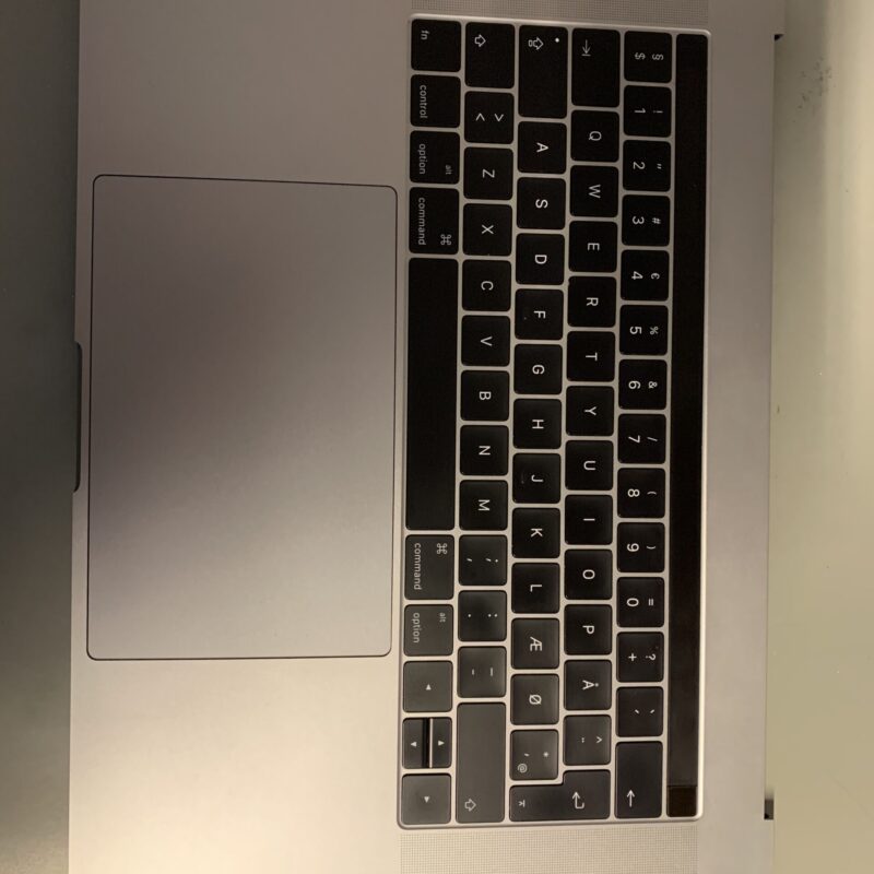 MacBook Pro 15" A1707 Top Case (Brugt)