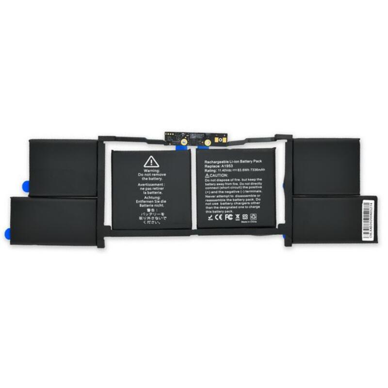 MacBook Pro 15" A1990 2018 2019 A1953 Batteri