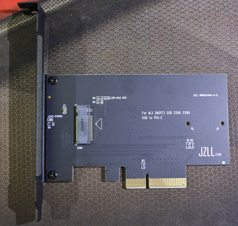 M.2 PCIE SSD to PCI-E