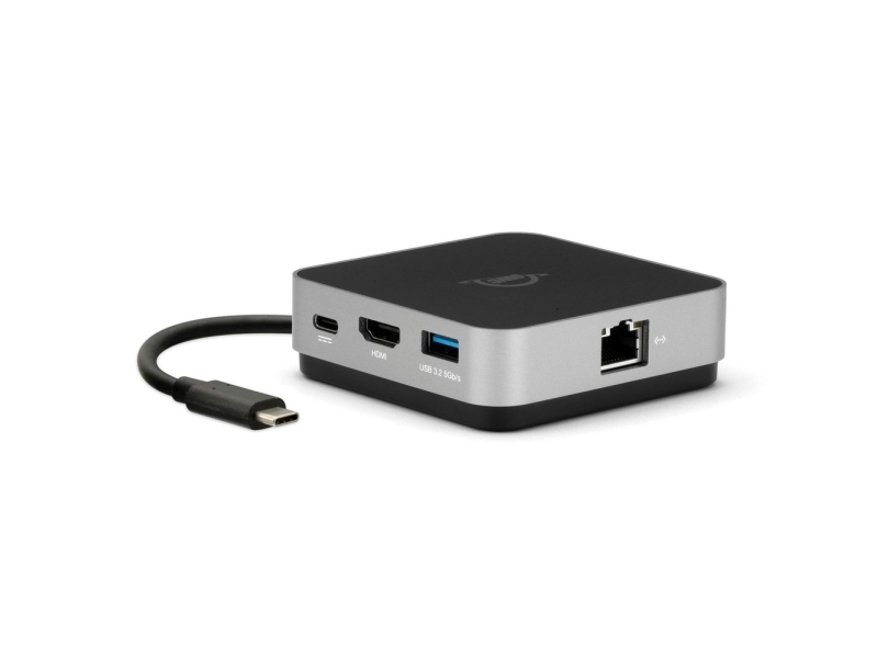 USB-C hub USB-A og USB-C enhed